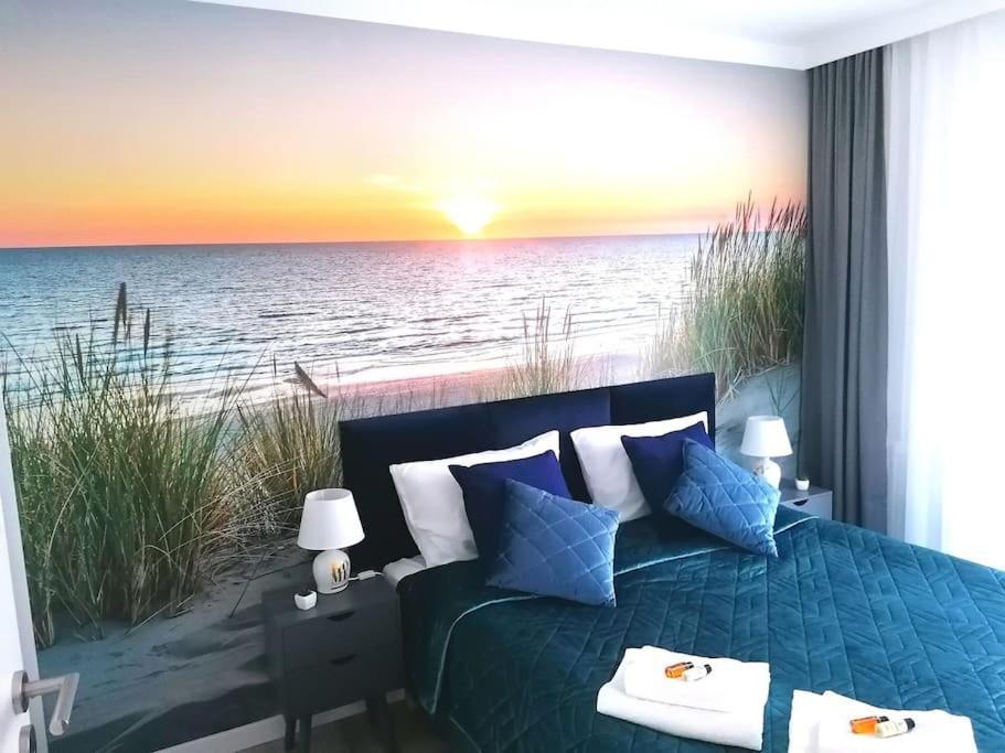 Apartament Bella Baltic Tuz Przy Plazy Widok Morze Rewal Exterior photo